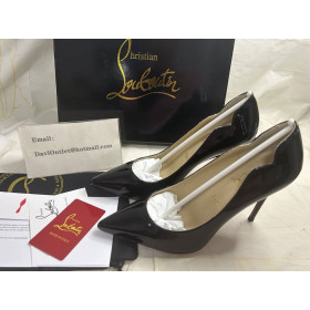 Christian Louboutin Pumps Hot Chick 100 mm Black Patent calf