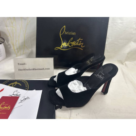 Christian Louboutin Condora Mule 100mm Mules Veau velours Black