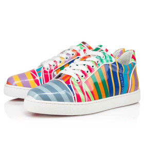 Christian Louboutin sneaekr Multi/bianco Patent Leather