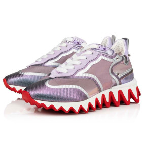 Christian Louboutin Sneaekr Version Lilac Smoke Nylon