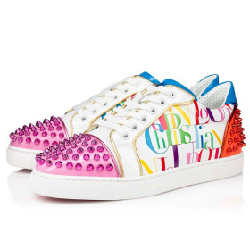Christian Louboutin Sneaekr Multi/white-multi Leather