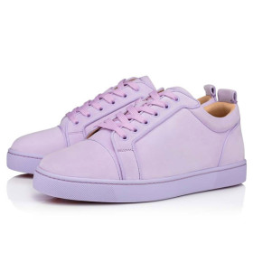 Christian Louboutin Louis Junior Lilac Smoke Suede