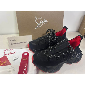 Christian Louboutin Trailnrun Women Running Sneakers Black