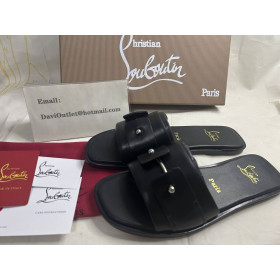 Christian Louboutin Chambelimule Women Mules Calf Leather Black