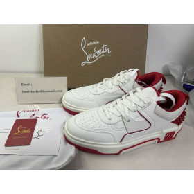 Christian Louboutin Astroloubi Sneakers Calf Leather White
