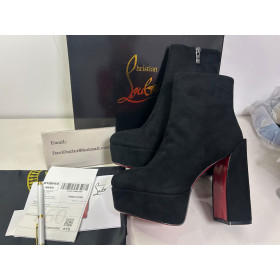 Christian Louboutin Movida 130mm Suede Ankle Boots