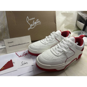 Christian Louboutin Astroloubi Woman Sneakers Calf Leather White