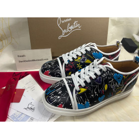 Christian Louboutin Adolon Junior Sneakers Patent Leather Multicolor
