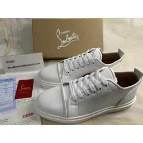 Christian Louboutin Adolon Junior Women Sneakers Recycled Polyester White