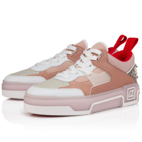 Christian Louboutin Astroloubi Sneakers Calf and Nappa Leather Multicolor