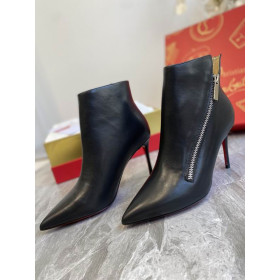 Christian Louboutin Birgikate Ankle Boots 85mm Calfskin Black