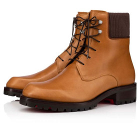 Christian Louboutin Boot Trapman Terra Brown Calf