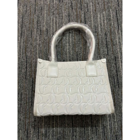 Christian Louboutin By My Side CL Monogram Tote Bag Beige