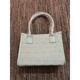 Christian Louboutin By My Side CL Monogram Tote Bag Light Green