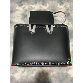 Christian Louboutin Cabata East West Tote Bag Printed Leather Black