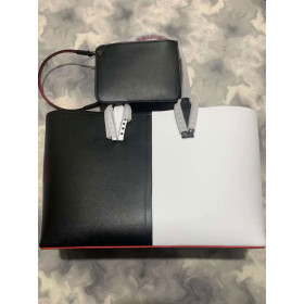 Christian Louboutin Cabata Tote Bag Leather Two-tone