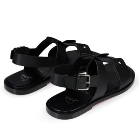 Christian Louboutin Chambeliss Sandal Sandals Calf Leather Black
