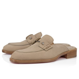 Christian Louboutin Chambeluss Mules Calf Leather Saharienne