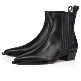 Christian Louboutin Cheliviss Low Boots Calf leather Black