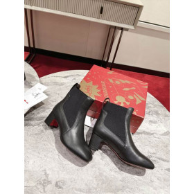 Christian Louboutin Chelsea Ankle Boots 55mm Calfskin Black