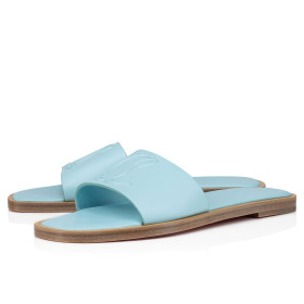 Christian Louboutin CL Mule Nappa Leather Blue