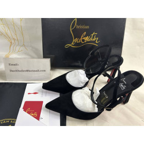 Christian Louboutin Condora Riviera 100 mm Pumps Veau Velours Black