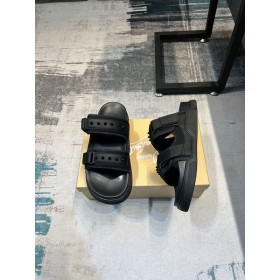 Christian Louboutin Daddy Pool Donna Spiked Studded Sandals Black