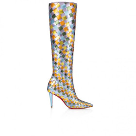Christian Louboutin Damiboot 85mm Boots Leather Multicolor