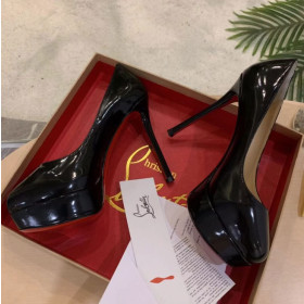 Christian Louboutin Dirditta 130mm Pumps Patent Leather Black