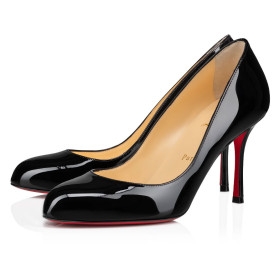 Christian Louboutin Dolly Pumps 100mm Patent Leather Black