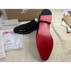 Christian Louboutin Greg On Oxford Patent Leather Black
