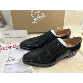 Christian Louboutin Greg On Oxford Patent Leather Black