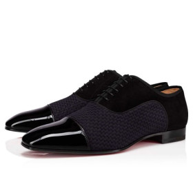 Christian Louboutin Greggo Black Patend Calf