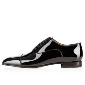 Christian Louboutin Greggo Black Patent Leather
