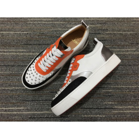Christian Louboutin Happyrui Sneakers Calf Leather Multicolor