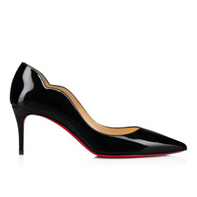 Christian Louboutin Women's Hot Chick 70 Mm Pumps Patent Leather Black