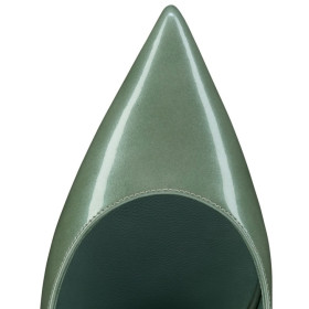 Christian Louboutin Hot Chick Sling 70 Mm Slingback Pumps Pearlescent Patent Calf Leather Manuka