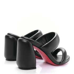Christian Louboutin Inflama Sab Mules 85mm Nappa Leather Black
