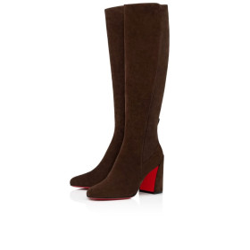 Christian Louboutin Jane Botta 85 Mm Boots Veau Velours Cosme