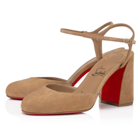 Christian Louboutin Jane Pump 55mm Veau Velours Brown