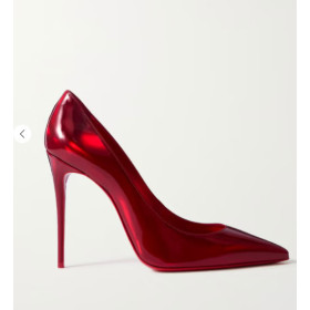Christian Louboutin Kate 100mm Iridescent Leather Pumps