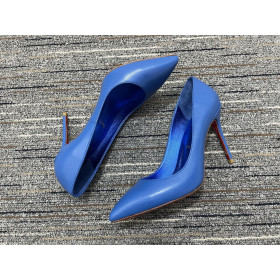 Christian Louboutin Kate Pumps 85mm Nappa Leather Blue