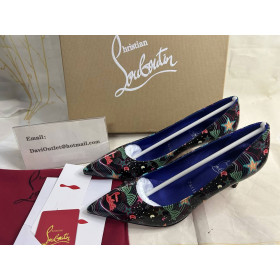 Christian Louboutin Kate Pumps Starlight By Night Patent Leather Multicolor