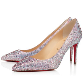 Christian Louboutin Kate Strass 85mm Aurora Borealis Pumps