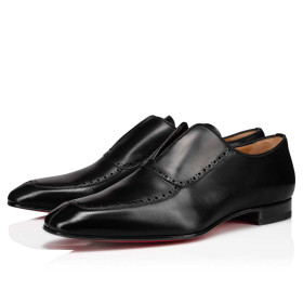 Christian Louboutin Lafitte On Oxford Calf Leather Black