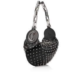 Christian Louboutin Le 54 Chain Bag Nappa Leather And Spikes Black