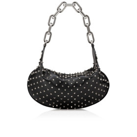 Christian Louboutin Le 54 Chain Bag Nappa Leather And Spikes Black