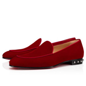 Christian Louboutin Loafers Nilou Loubi Red Shoe