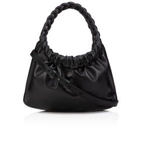 Christian Louboutin Loubibraid Top Handle Bag Nappa And Calf Leather Black