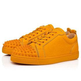Christian Louboutin Louis Junior Epice/epice Mat Suede Leather